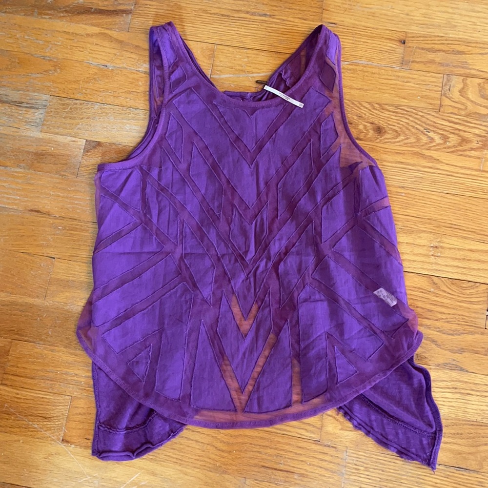 Free People Butterfly back tank💜
